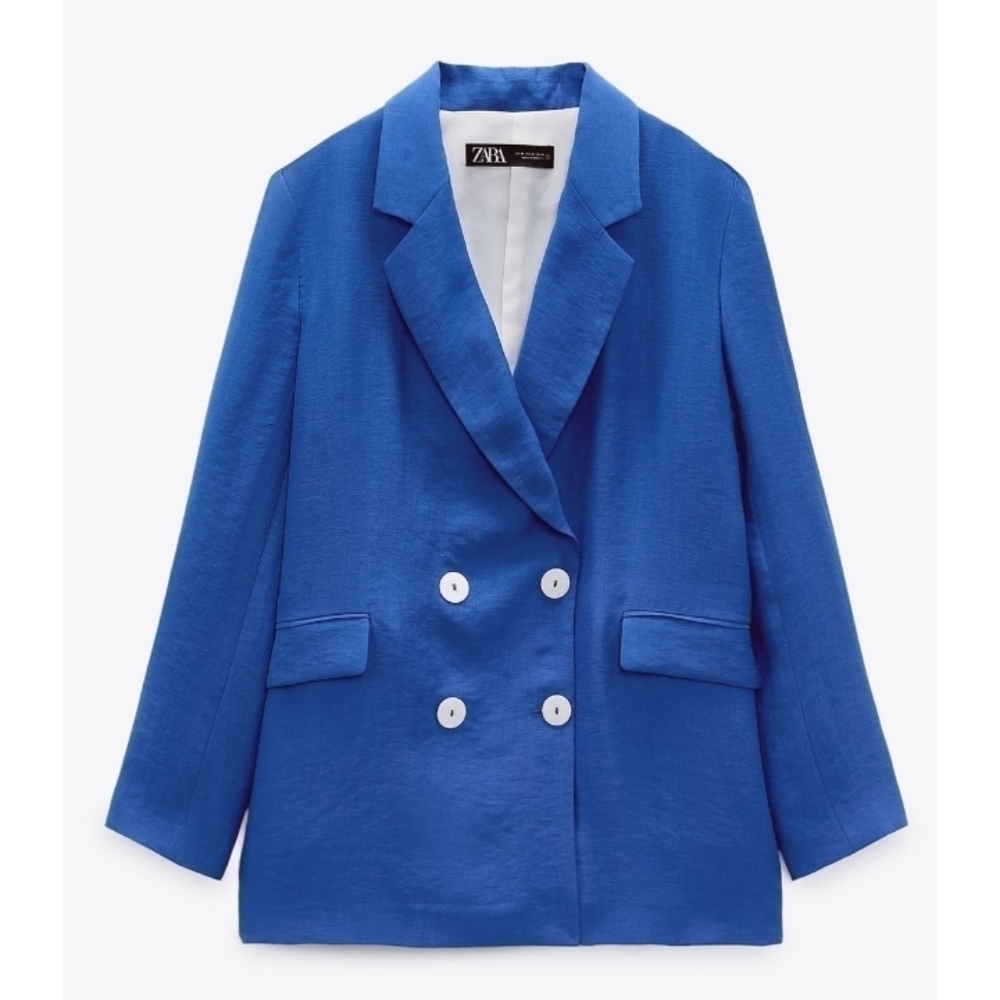 Zara oversized double breasted blazer